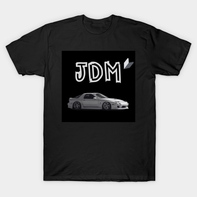 Mazda RX7 FC Retro JDM Design T-Shirt by Trevor1984